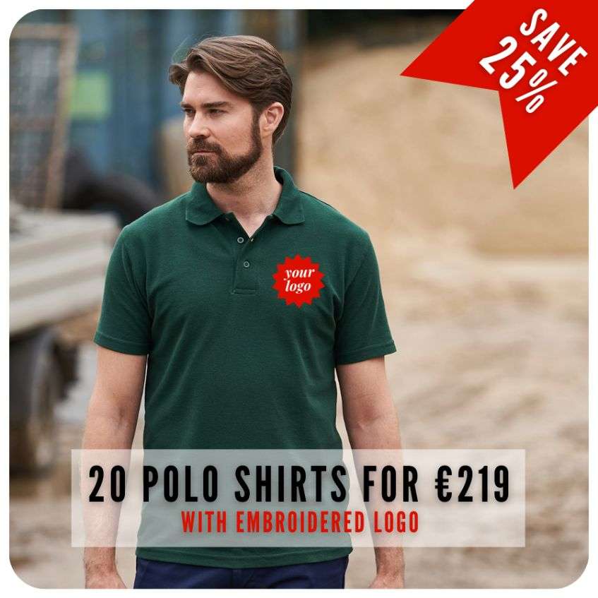 Customised Workwear Polo Shirts Dublin 12